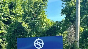 A sign for Safe Harbor Burnside with a no parking tow away zone and a ramp launch fee sign. - 
Historic beauty with partial lake views, walking distance to Burnside Marina!  (Burnside)