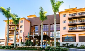 Exterior - Studios modernos à beira-mar - Jurerê Beach Village JBVTOP (Florianópolis)