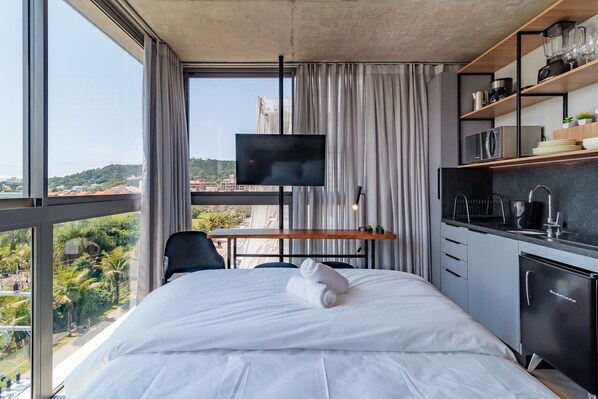 1 chambre, fer et planche à repasser, Wi-Fi gratuit, draps fournis