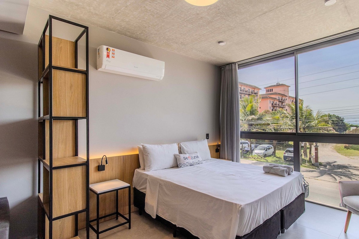 Basic-Studio | 1 Schlafzimmer, Bügeleisen/Bügelbrett, kostenloses WLAN, Bettwäsche