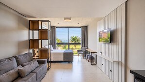 Living area - Spot Jurere sofisticação beira mar SPJs (Florianópolis)
