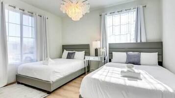 7 bedrooms, iron/ironing board, travel crib, free WiFi