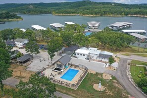 Exterior - The Harbor @ Lighthouse Lodge – Lakefront Home with Covered Porch & Boat Slip Ac (Kimberling City)