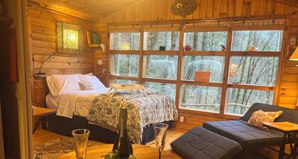 Private Mtn Love Shack w/ fast wifi, BBQ & view