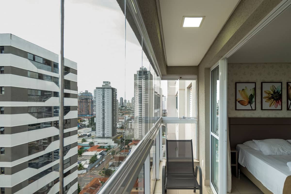 Estúdio | 1 quarto, espaço de trabalho para notebook