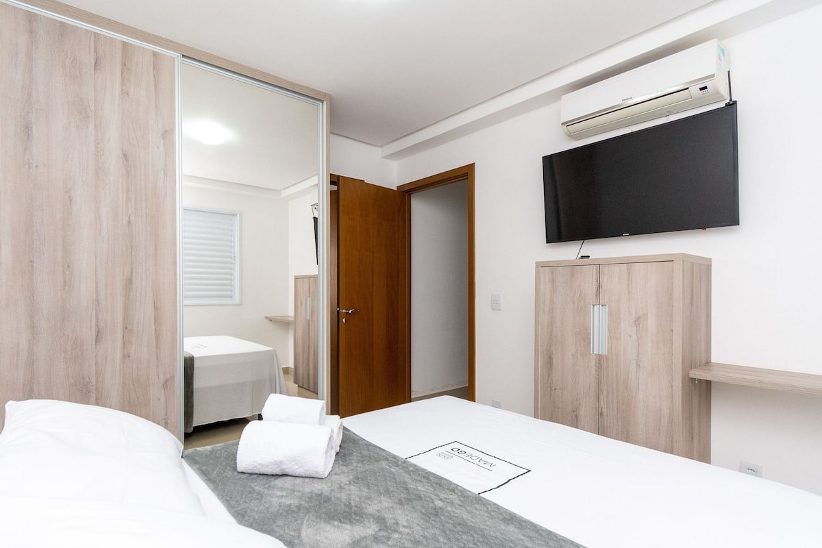 2 habitaciones, wifi gratis y ropa de cama