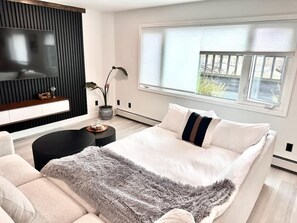 2 chambres, fer et planche à repasser, Wi-Fi, draps fournis