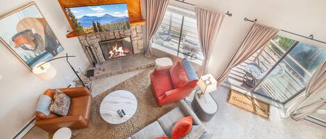 تلفزيون، مدفأة