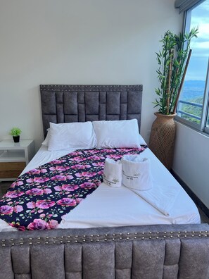 Wifi gratis y ropa de cama