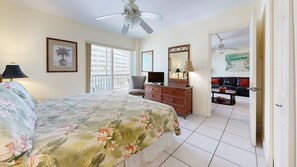 2 slaapkamers, een strijkplank/strijkijzer, gratis wifi, beddengoed