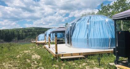 Campground Dome 2 in ghost lake