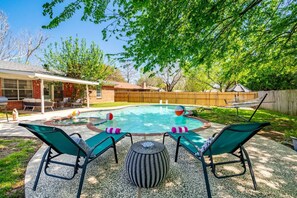 Pool - Country Pool House w/ Game Room, Fire Pit, Grill (North Richland Hills)