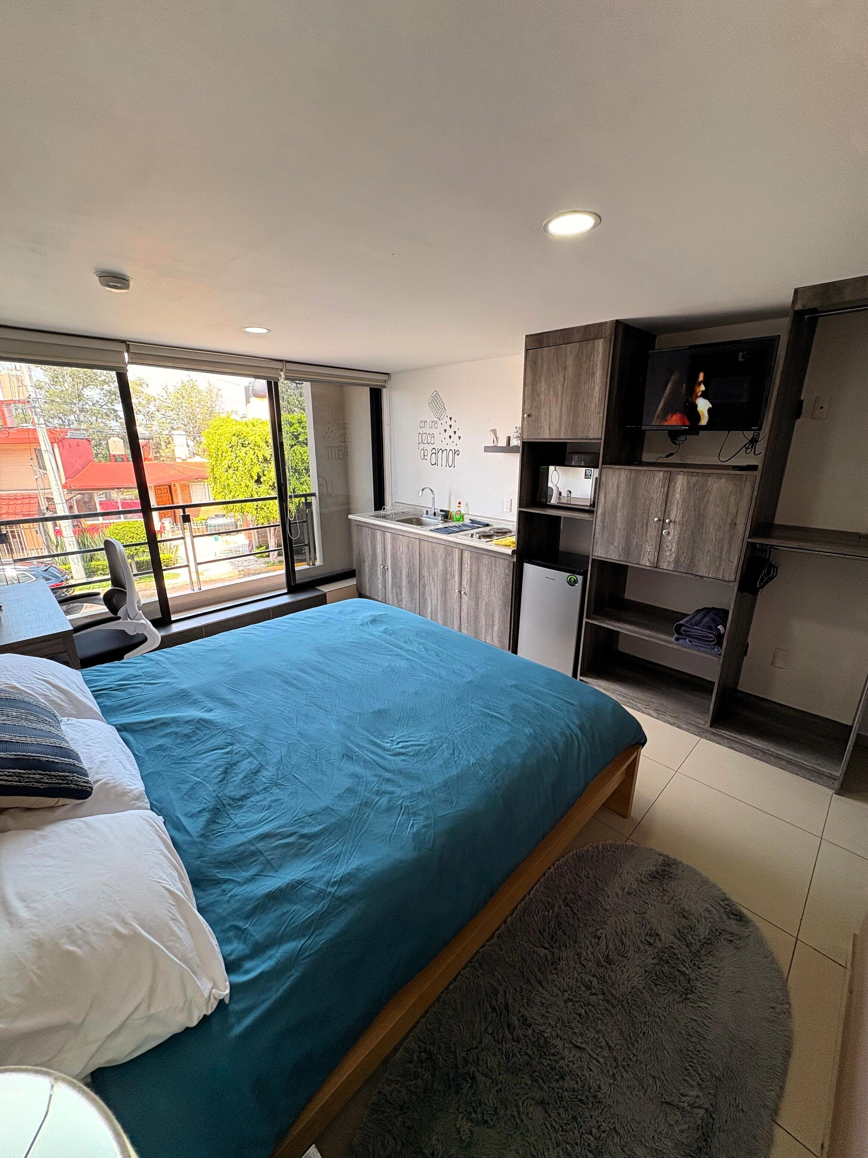Executive Studio Suite | Premium bedding, in-room safe, individually decorated