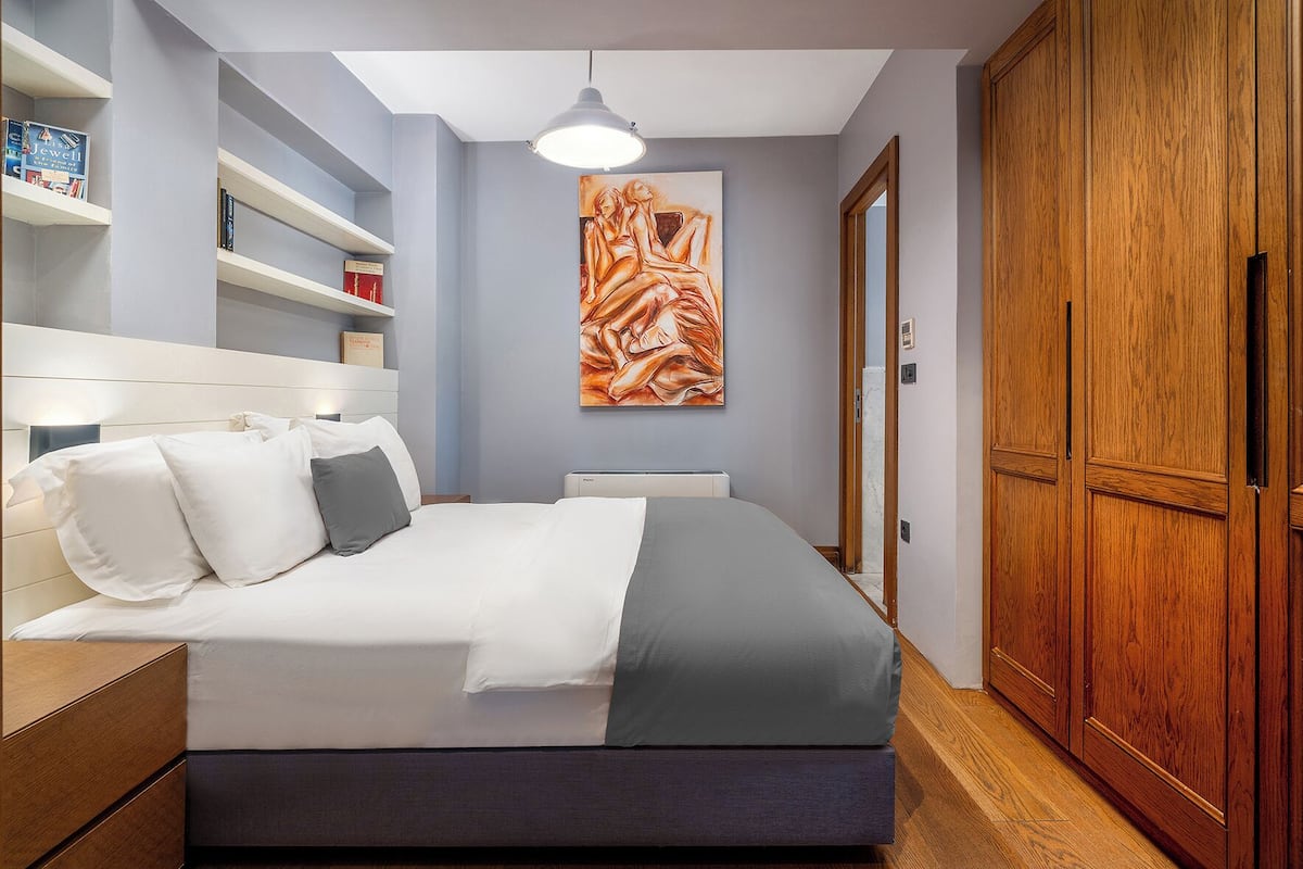 1 slaapkamer, lakens van Egyptisch katoen, luxe beddengoed