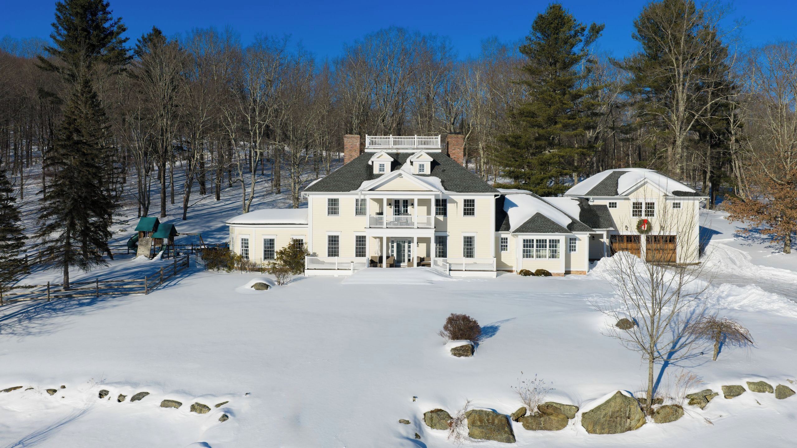 Majoituspaikan julkisivu