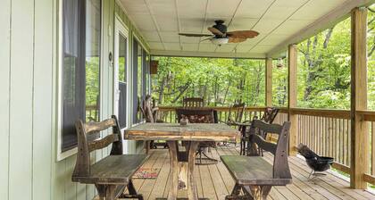 Deck w/ Forest Views, Ping Pong Blue Ridge Mtn Escape Ash Vale by Avantstay