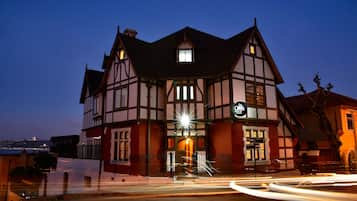 Front of property – evening/night