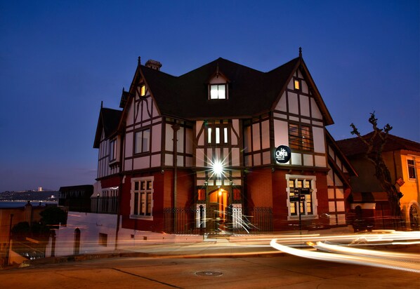 Front of property - evening/night