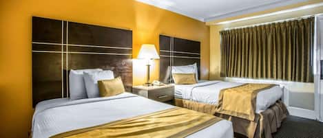 Free WiFi, bed sheets