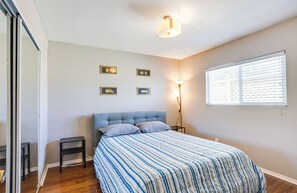 2 chambres, fer et planche à repasser, Wi-Fi gratuit, draps fournis