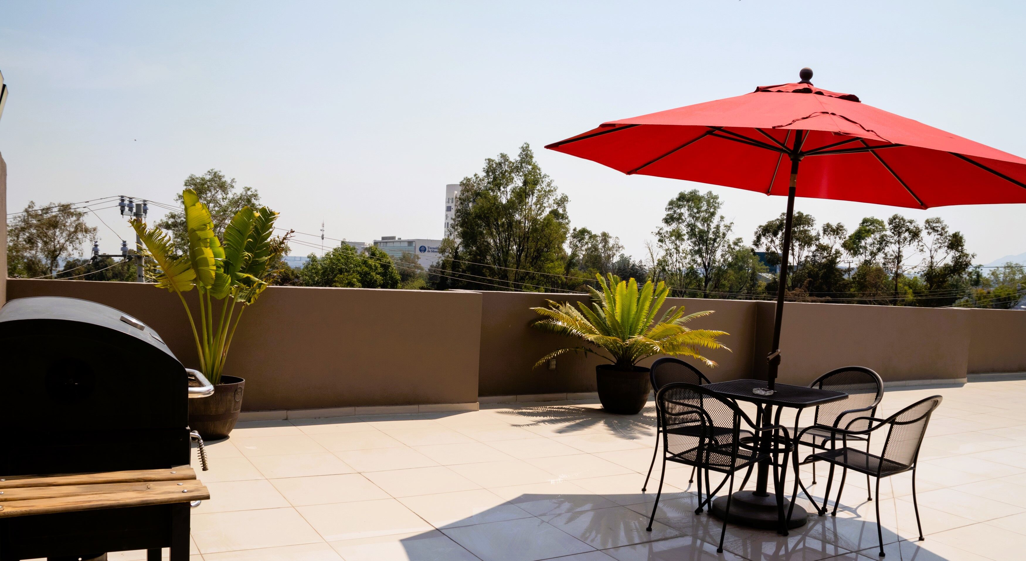 Terraza en la azotea