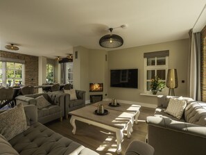 TV - Stunning private villa for 20 guests with WIFI and TV (Enschede)