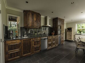 Microwave, oven, dishwasher, highchair