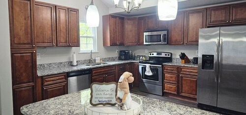 Flexible Cancellation Smokies and Smores Riverside Firepit pet friendly.