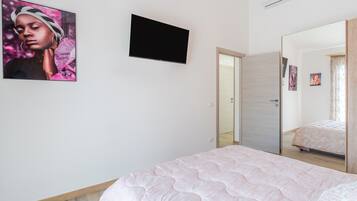 1 camera, Wi-Fi gratuito, lenzuola