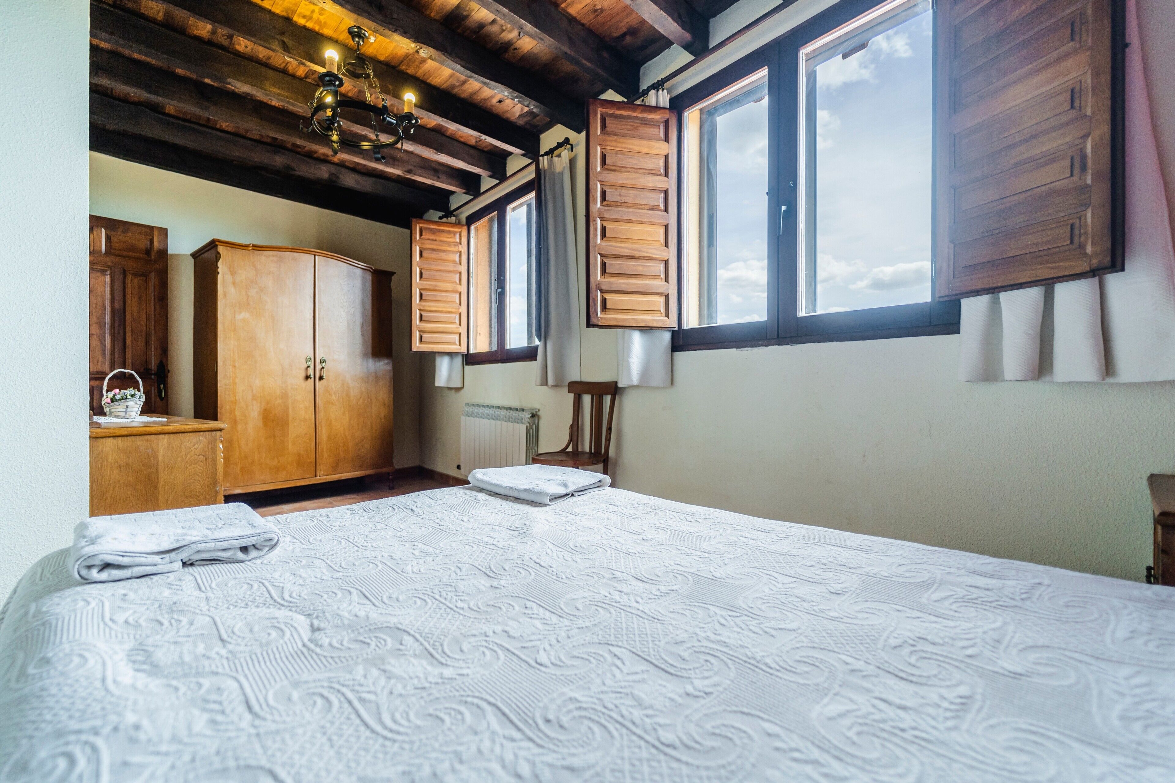 5 slaapkamers, beddengoed