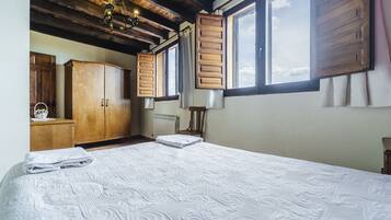 5 slaapkamers, beddengoed