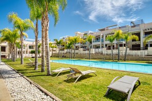 Pool - Apartment 'Casa Mar y Sol' with Sea View, Wi-Fi and Air Conditioning (Alicante)