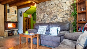 Televisor i llar de foc