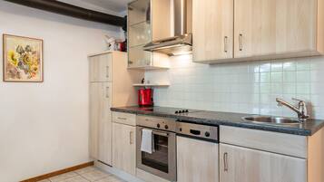 Kühlschrank, Ofen, Herdplatte, Geschirrspüler