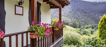 Maison de vacances 'Maseda 1' avec vue sur les montagnes, terrasse partagée et jardin privé