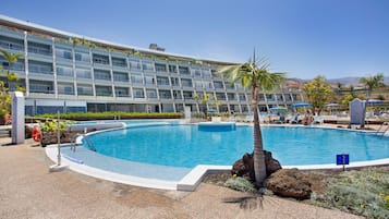 Indoor pool, a heated pool