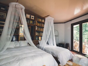 1 chambre, Wi-Fi gratuit, draps fournis