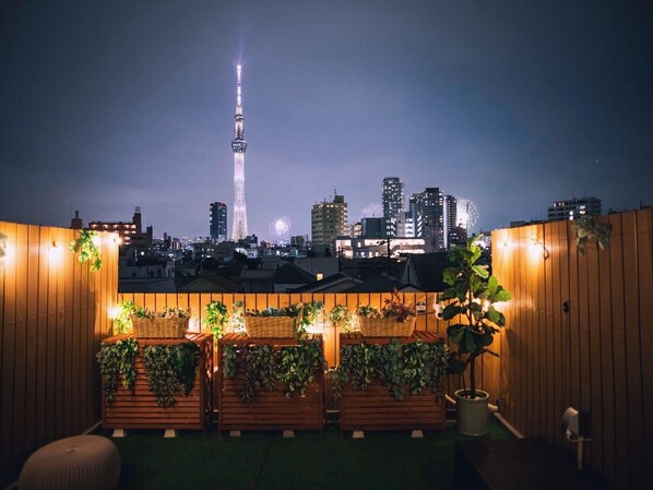 Terrace/patio - SkygardenSkytree view rooftop terraceMaximum 8 - 2F3FRF / Sumida-ku Tokyo (Sumida-ku)