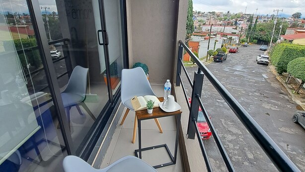 Executive Studio Suite, 1 Bedroom, Balcony, City View | Balcony - S09 PREMIUM SUITE Full Service WiFi (Atizapan de Zaragoza)