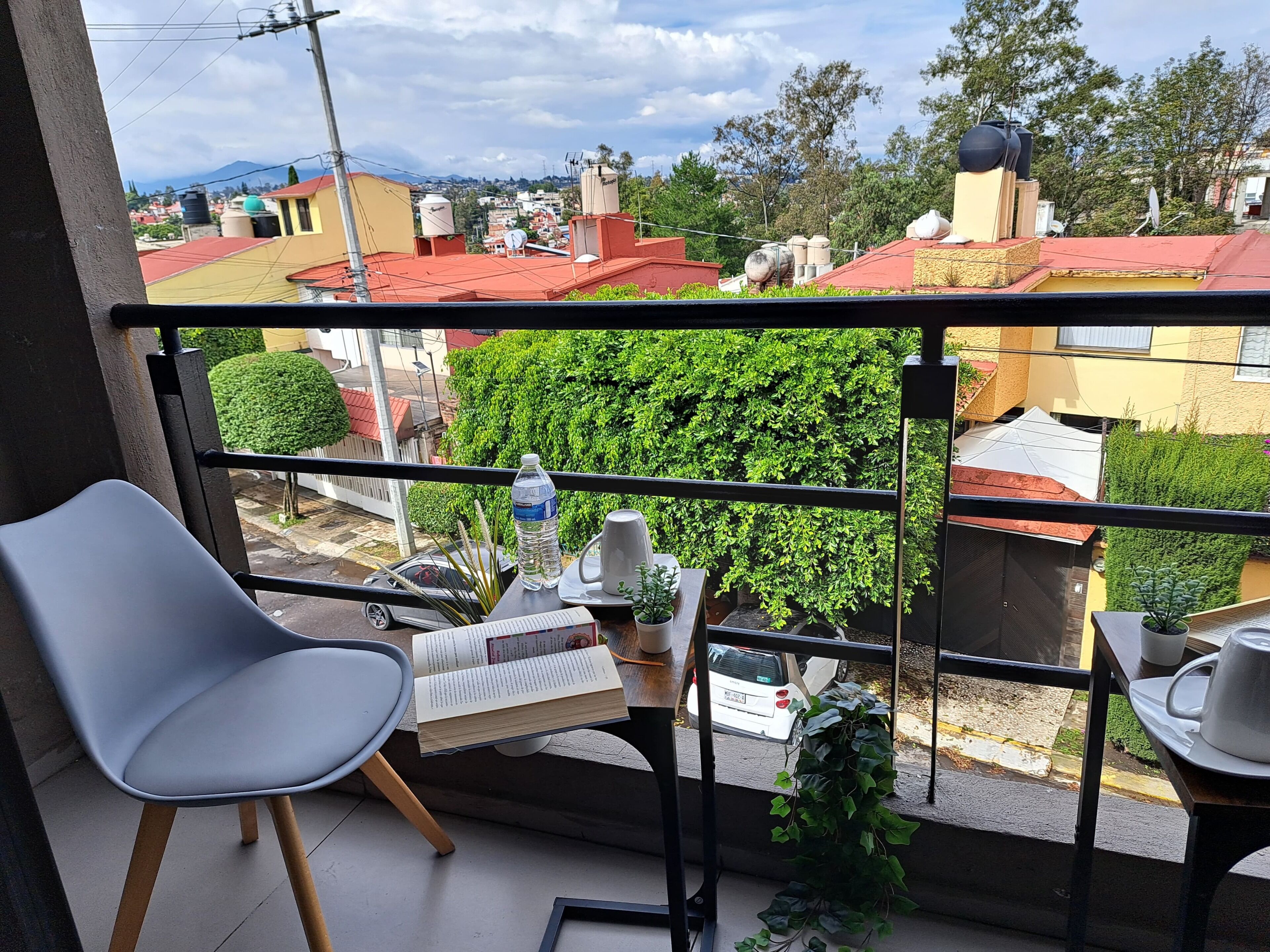 家庭開放式套房, 1 間臥室, 陽台, 城市景觀 | 陽台