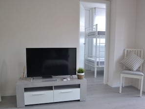 1 makuuhuone, vauvan matkasänky, ilmainen Wi-Fi