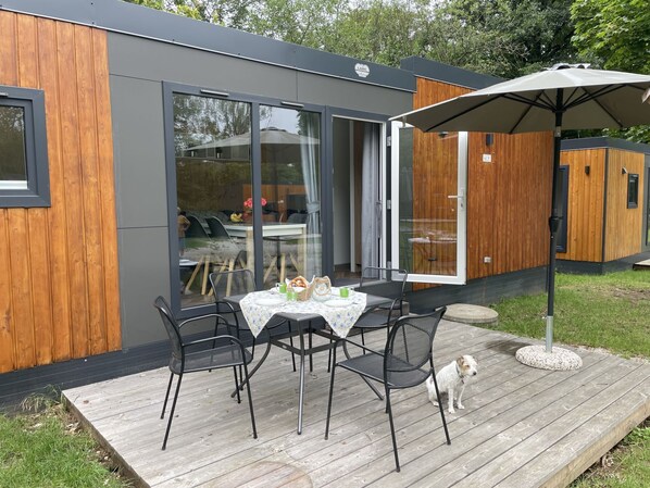Outdoor dining - Tiny Haus Ute by Interhome (Riedenburg)