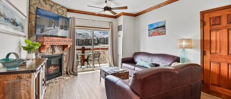 تلفزيون، مدفأة