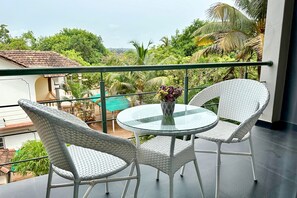 Vue depuis le balcon