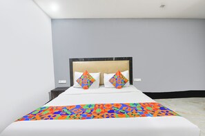 Habitación Deluxe | Sábanas de algodón egipcio, ropa de cama de alta calidad, caja fuerte