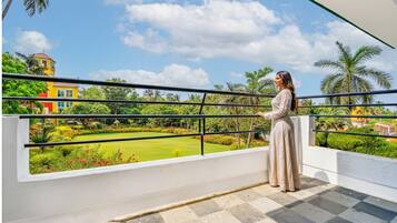 Vue depuis le balcon