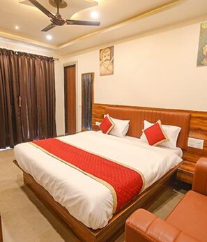 Egyptian cotton sheets, premium bedding, in-room safe, free WiFi - FabHotel Prime Vrajraj Palace With Pool (Udaipur)