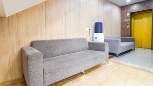 Sitteområde i lobbyen