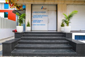 Entrée de l’hébergement 