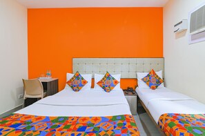 Lakens van Egyptisch katoen, luxe beddengoed, een kluis op de kamer